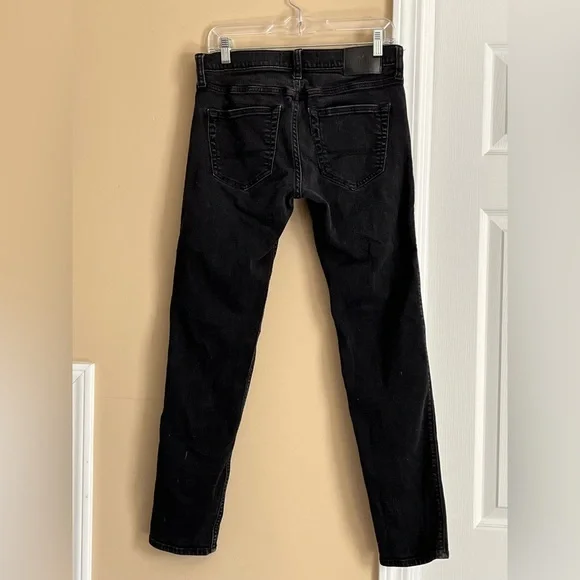 Hollister Mens Black Stretchy Skinny Jeans - Picture 2 of 3